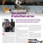 Article appâts naturels Le pêcheur de france N°362 supplément spécial ouverture truite Page III